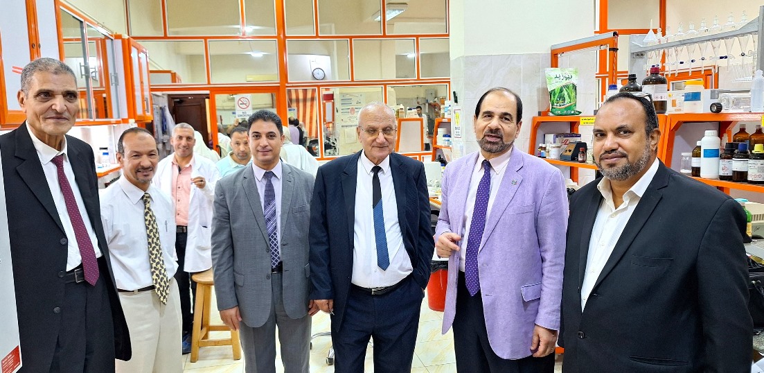 Faculty of Agriculture – Mansoura University welcomes distinguished professors and researchers on a tour of its research laboratories 