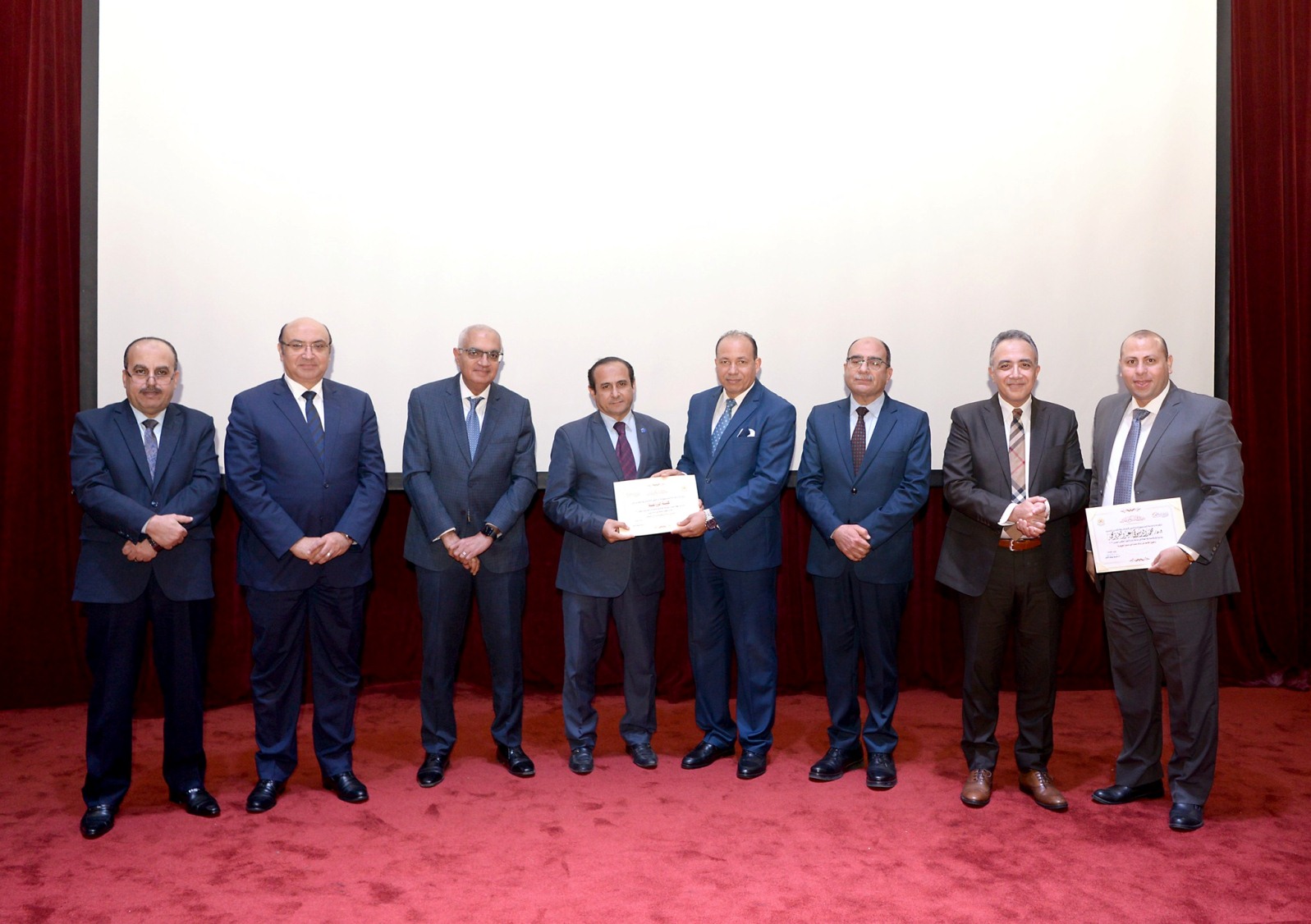 Mansoura University honored the Faculty of Agriculture during the Celebration of Egypt Government Excellence Awards (Third Edition)